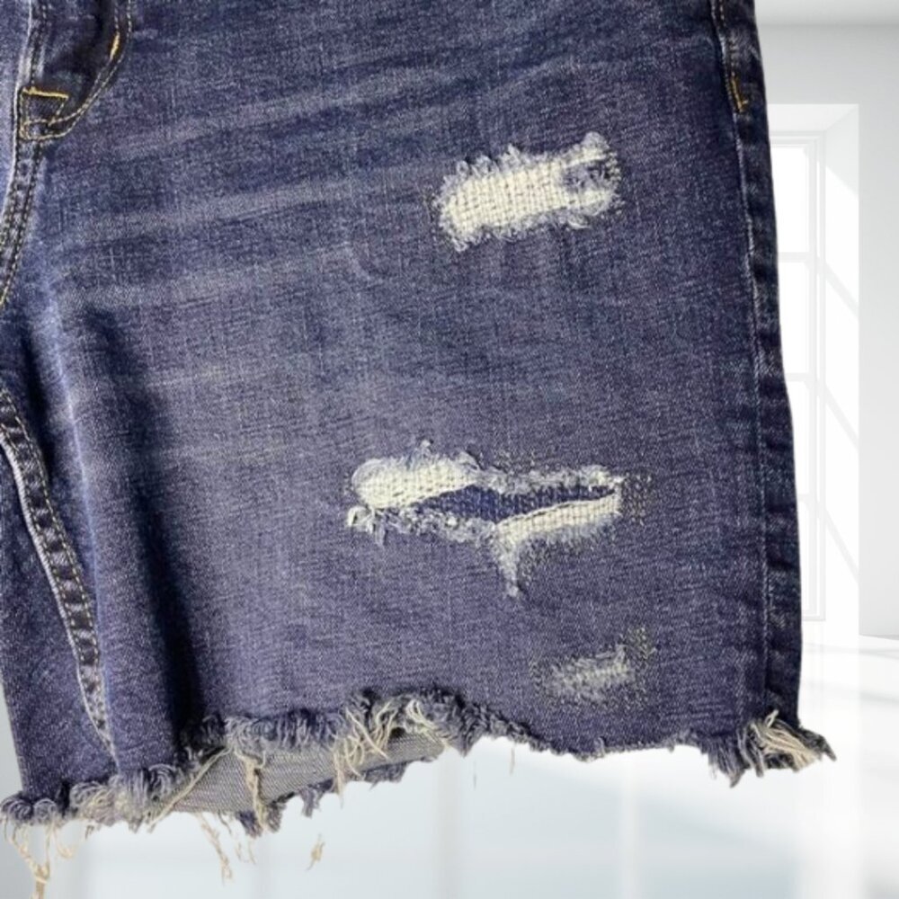 2 for $20 Old Navy Men’s Slim Built-In Flex Denim Shorts Size 40  Distressed - Picture 7 of 11